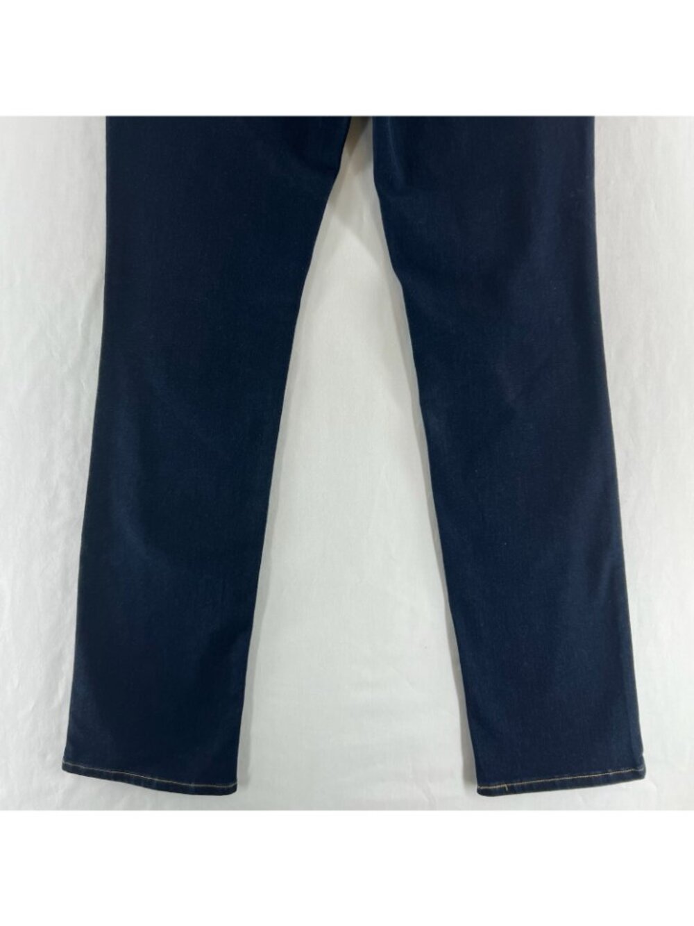 Levi’s 505 Straight Leg Jeans Womens 6 Dark Wash Stretch Denim Mid Rise Zip Blue - Picture 8 of 14